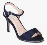 Dorothy Perkins Senorita Navy Blue Ankle Strap Stilettos women