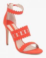 Dorothy Perkins Sophia Orange Ankle Strap Stilettos women