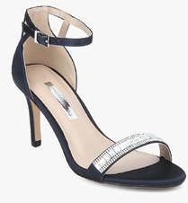 Dorothy Perkins Spotlight Silver Embelished Ankle Strap Stilettos women