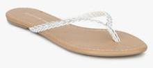 Dorothy Perkins White Flip Flops women