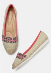 Dressberry Beige Espadrille Belly Shoes women