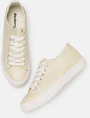 Dressberry Beige Synthetic Regular Sneakers women