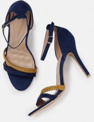 Dressberry Blue Colourblocked Pumps women