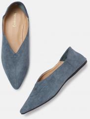 Dressberry Blue Solid Ballerinas women