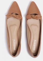 Dressberry Brown Solid Ballerinas women