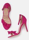 Dressberry Fuchsia Solid Sandals Women