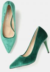 Dressberry Green Synthetic Stilettos women