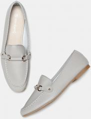 Dressberry Grey Synthetic Regular Loafers women