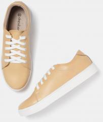 Dressberry Mustard Regular Synthetic Sneakers women