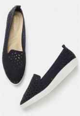 Dressberry Navy Blue Belly Shoes women