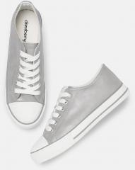 Dressberry Silver Synthetic Regular Sneakers women