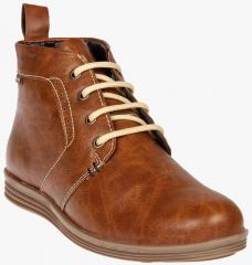 Duke Tan High Top Flat Boots men