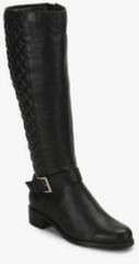 Dune Black Calf Length Boots women