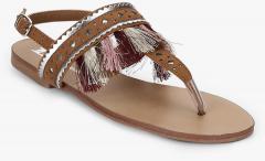 Dune London Brown Sandals women