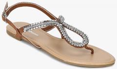 Dune London Tan Sandals women