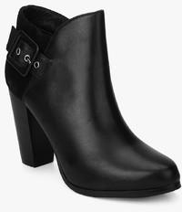 Dune Oaklee Black Ankle Length Boots women