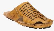 Eego Italy Tan Slippers men