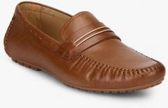 Egle Brown Slip On Formal Shoes men