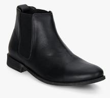 Egoss Black Chelsea Boots men