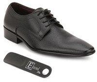 Egoss Black Formal Shoes men