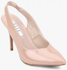 Elle Beige Sling Back Stilettos women