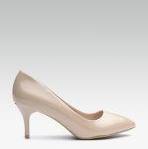 Elle Beige Solid Pumps Women