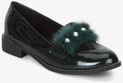 Elle Green Loafers women