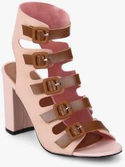 Elle Pink Sandals women