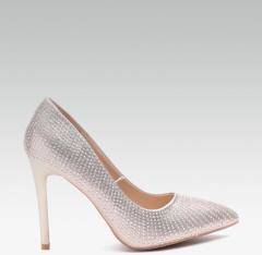 Elle Rose Gold Toned Embellished Pumps women