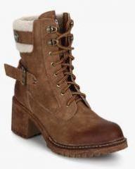 Elle Tan Ankle Length Boots men