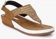 Elle Tan Wedges women