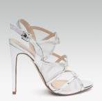 Elle Women Silver Toned Solid Heels