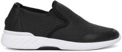 Ether Black Slip On Sneakers men