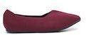 Ether Burgundy Belly Shoes Women