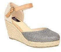 Evetoes Silver Wedges women