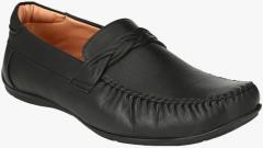 Fentacia Black Regular Loafers Shoes men