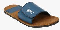 Fentacia Blue Slippers men