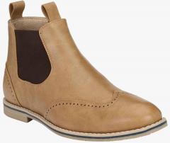 Ferraiolo Tan Boots men