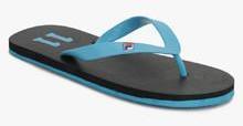 Fila 11 Black Flip Flops