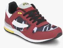 Fila Army Maroon Sneakers men