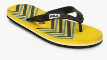 Fila Curve Black Flip Flops men