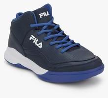 Fila Gunner Navy Blue Basketball Shoes men