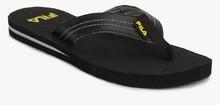 Fila Pamper Black Flip Flops men