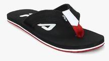 Fila Santos Black Flip Flops men