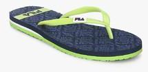 Fila Vooni Flip Green Flip Flops women