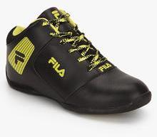 Fila Zoom On Black Basketball Shoes men