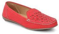 Fiorella Red Moccasins women