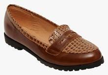 Flat N Heels Brown Moccasins women