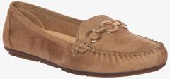 Flat N Heels Khaki Regular Loafers women