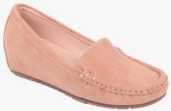 Flat N Heels Pink Loafers women